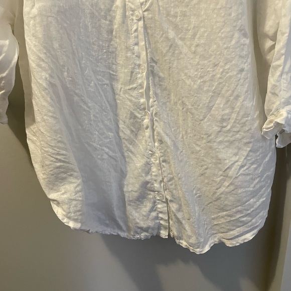 Oversized Linen Shirt - Picture 2 of 6